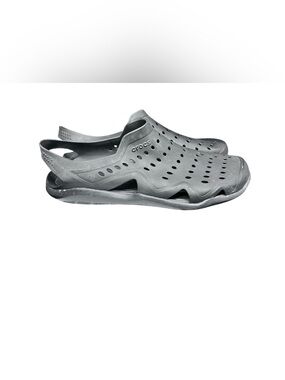 Crocs Swiftwater Wave Water Sandals Shoes Black Mens Size 11